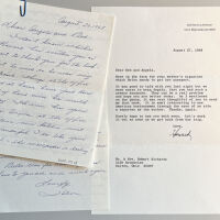          20 Aug 1968 Letter to Angela and Bob from Helen. 
27Aug 1968 Letter to Angela and Bob from Howard. See 2022.77.02.
   