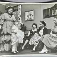May Heath in costume for Old Saugatuck Week 1955