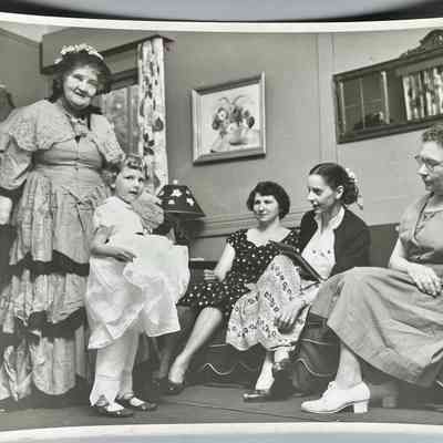 May Heath in costume for Old Saugatuck Week 1955