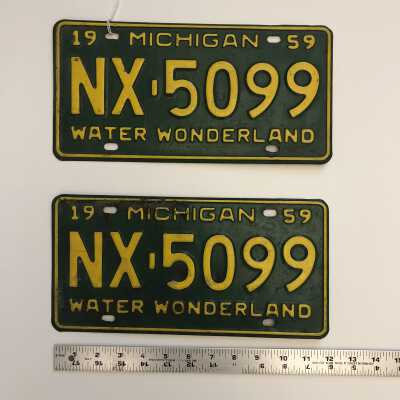 Plate, License