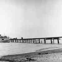 Anna C. Wilson docked at Pier Cove