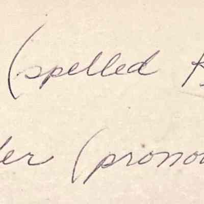 note on back of print: August Kreager (spelled Krüeger) and Marion Sophie Hofer (pronounced Hoover) Kreager.
