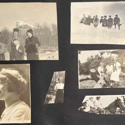 Olive (Ludwig) Koning snapshot album