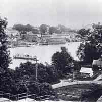          96-105-31_Saugatuck_from_Ferry_INN.jpg 1.7MB; 96-105-31 Chain Ferry scow crossing th river
   