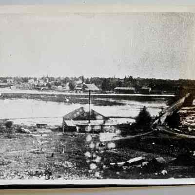 Stave mill by the 1871 bridge