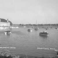 Big Pavilion and Lake Kalamazoo c.1940