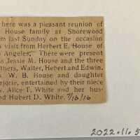 House family reunion at Shorewood Farm