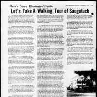 Walking Tour, Saugatuck, 1976