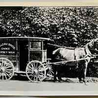 Valleau Bros. milk wagon