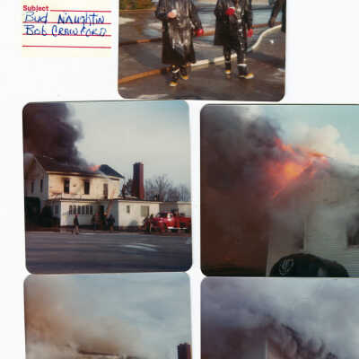 Tara Fire 1975 - digital images
