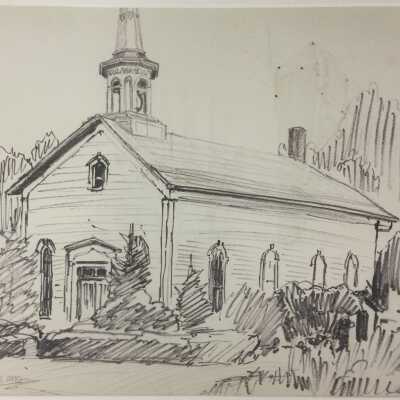 Country Church by Wilfrid Berg