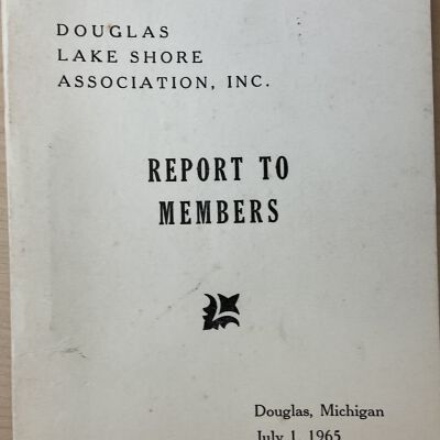 Report to Members, July 1, 1965