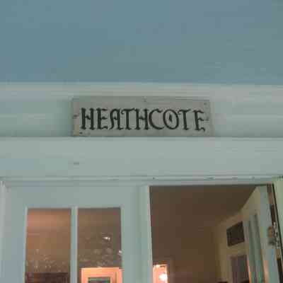 BB-OlderHeathcoteSign.JPG 604KB: This sign once hung over front door of 336 Hoffman Street residence.