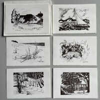 Notecards with local scenes