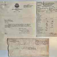 Water Dept. coorespondence 1918-1933