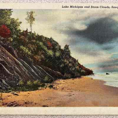 Lake Michigan Storm Clouds, Saugatuck, Mich.