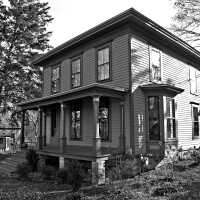          Whitney - Barr house - now the Cappalletti residence - Old Allegan and Maple. Photo by Bill Werme; filename: Cappelletti Italinade.jpg 1.9MB, 6594 Old Allegan Rd
   