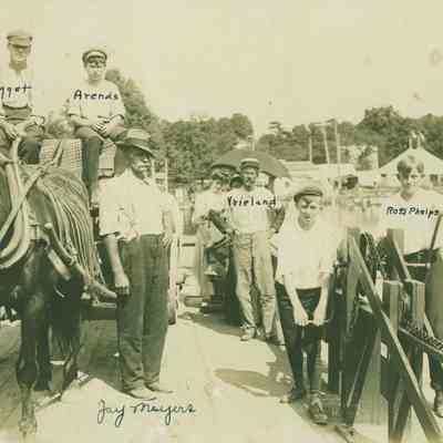 Chain Ferry Scow with names