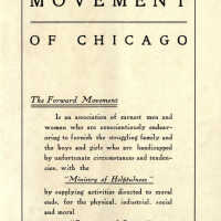          Forward Movement of Chicago booklet PDF picture number 1
   
