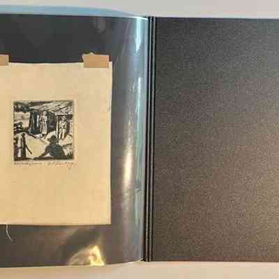 Pocket 48: "Kentucky Home" etching by Steinberg