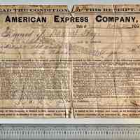          I. American Express Company receipt
   