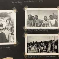          1.) Me, Jacket, and Crocky
2.) Bill Hathaway, Mary Knowles, Ned Crocketts, “Fairy God Father”, Stub, Johnny
3.) Volleyball game at Oval - Butch, Carl, Nickie, Sepanek, Fred, Ted O’Beel
   