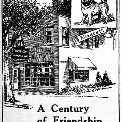 Commercial Record 20 Aug, 1970: Port-O-Call ad, featuring owner Ted Kimball's pug dog Elizabeth