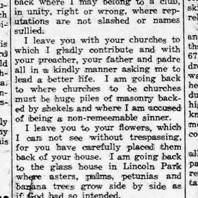 cr1939092208GoodByeSaugatuck-ByCynthiaOfChicago.jpg: Me-ow! What starts as praise of Saugatuck's natural beauty ends with ridicule for the town's "clubs and cliques," churches, and general small mindedness.