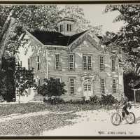          Print of a drawing by John Leben
   
