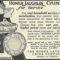          Homer Laughlin advertisement from 1912
   