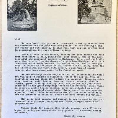 Terrace Park View cover letter