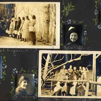 Boyce p 2.jpg 2MB: The bucket brigade, Julia Whipple, Elita Bird, Leah, When the roll is called ...