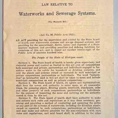 Act 98 of Public Acts 1913 pamphlet