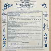 The First Douglas-Saugatuck Ira Sullivan Jazz/Arts Festival