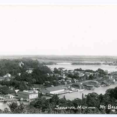 Mt. Baldhead view 1909