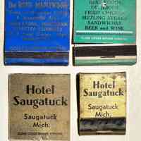 Matchbooks - Hotel Saugatuck, Maplewood, Pine Crest