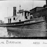          Willie Brown 1893 - US80317 Built Buffalo, N.Y. by Van Slyke & Notter 1871 for the Chicago Vessel Owners Towing Company. ,