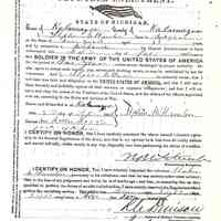          6. Stephen Marshall Hamlin Civil War enlistment document 1864 1.1MB
   