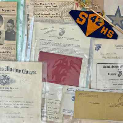Woodall WWII service