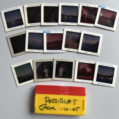 Slides, Saugatuck 1961