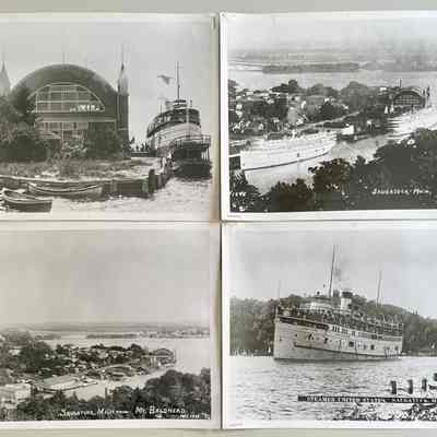 Four 8x10 prints of Simonson photos