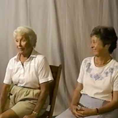 Ruth Corlett and Helen (Corlett) Higgins