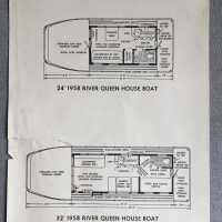          layouts for 24- and 32-foot River Queen Houseboats
   