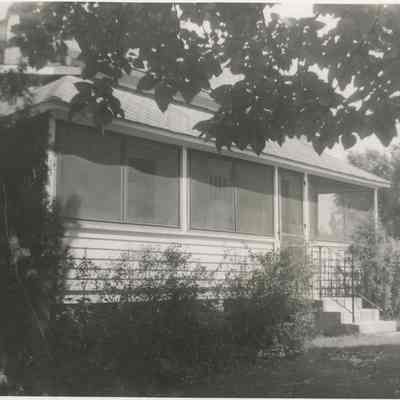 Front_porch-10.jpg: Digital image from Jane Van Dis collection  - Digital file on Jack Sheridan Drive 2021.72.02
