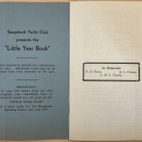          Saugatuck Yacht Club Year Book 1947 picture number 2
   