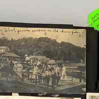          Chain Ferry, Sunday School picnic crossing, c 1907 picture number 2
   