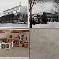          Fennville fruit exchange , View of large mansion located in Fennville Michigan - message side of postcard is written “Hutchinson House”. , Elsie and Elmer - Beauregard too . Elsie, Elmer and Beauregard are traveling representatives of the Borden’s Family of fine foods. Sheet 12
   