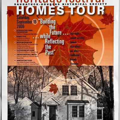 Home Tour posters for SDHS Heritage Festivals 2006, 2007