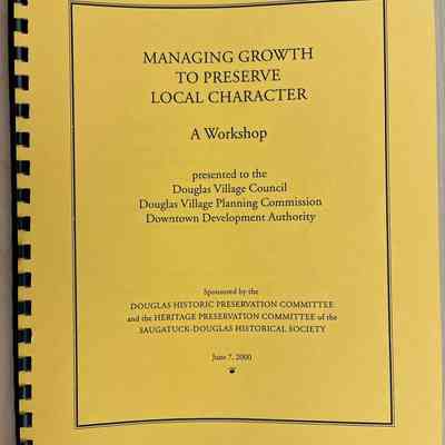 Managing Growth to Preserve Local Charachter