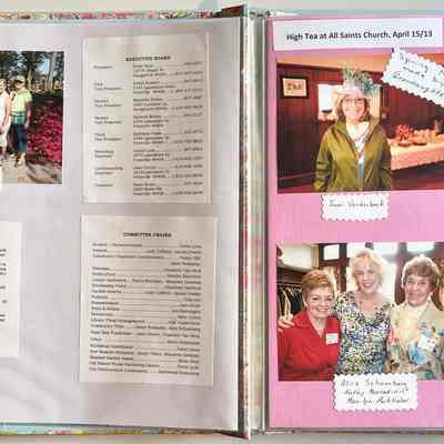 2013 scrapbook interior